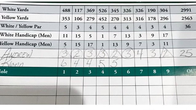 American golf pro from Michigan fires STAGGERING 17-under-par 55!